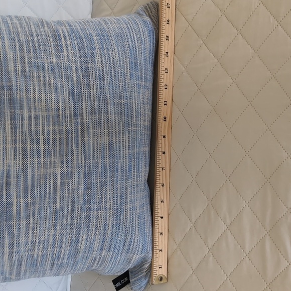 Rodeo Home Set Of 2 Down Filled Blue Accent Pillows. - Picture 9 of 9